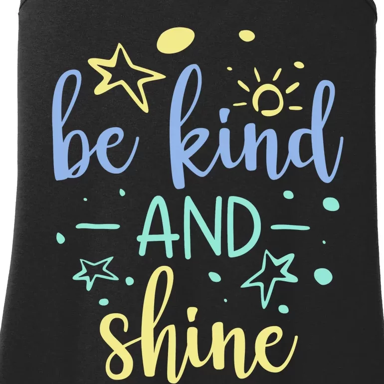 Be Kind And Shine Ladies Essential Tank