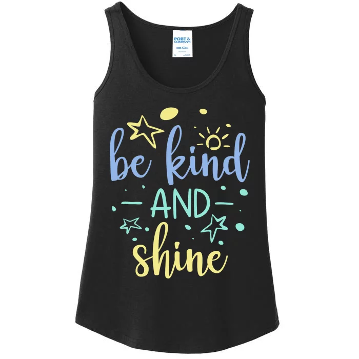 Be Kind And Shine Ladies Essential Tank