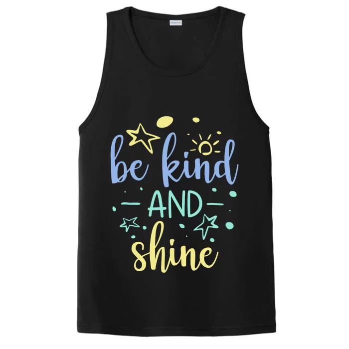 Be Kind And Shine Performance Tank