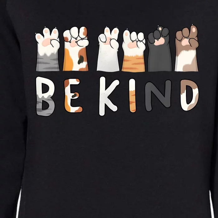 Be Kind Asl Sign Language Kindness Hand Talking Finger Signs Womens California Wash Sweatshirt