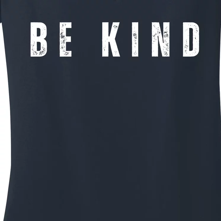 Be Kind Anti Bullying Awareness Women's V-Neck T-Shirt