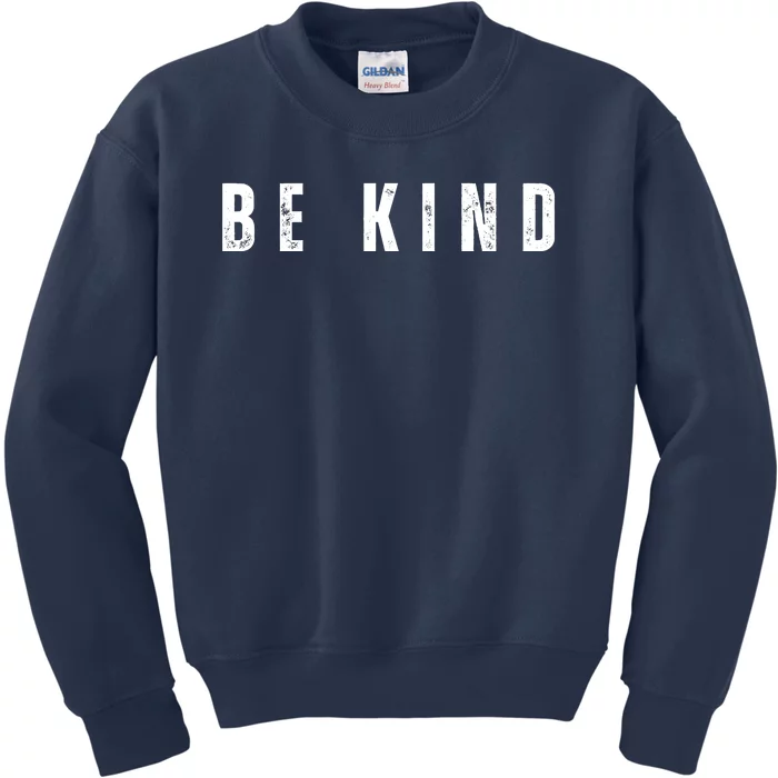 Be Kind Anti Bullying Awareness Kids Sweatshirt