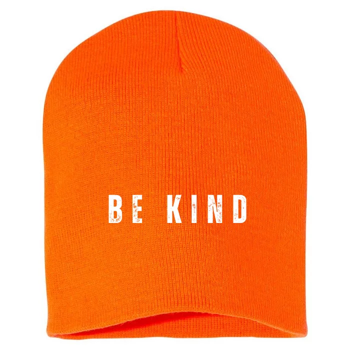 Be Kind Anti Bullying Awareness Short Acrylic Beanie