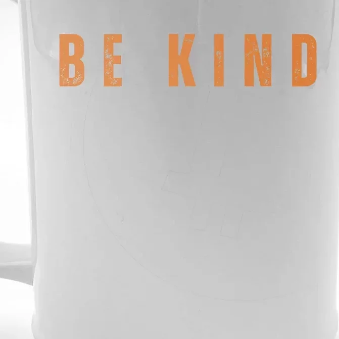 Be Kind Anti Bullying Awareness Front & Back Beer Stein