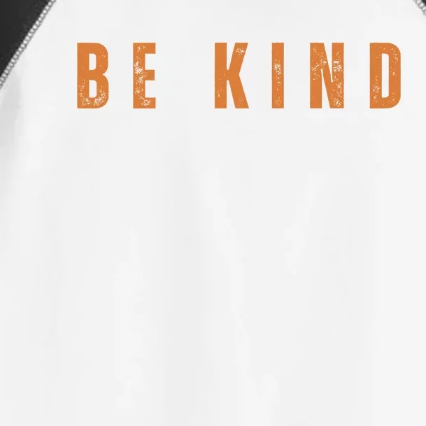 Be Kind Anti Bullying Awareness Toddler Fine Jersey T-Shirt