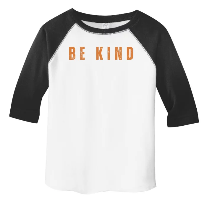 Be Kind Anti Bullying Awareness Toddler Fine Jersey T-Shirt