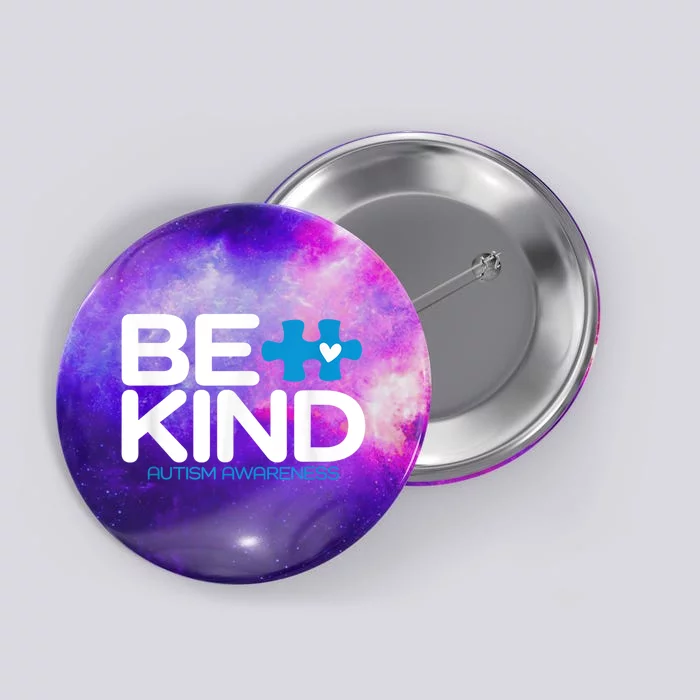 Be Kind Autism Awareness Button