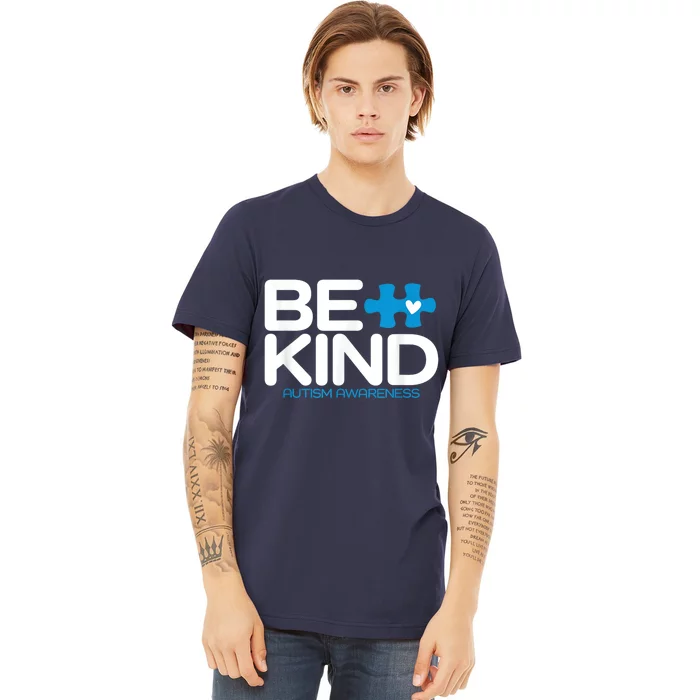 Be Kind Autism Awareness Premium T-Shirt