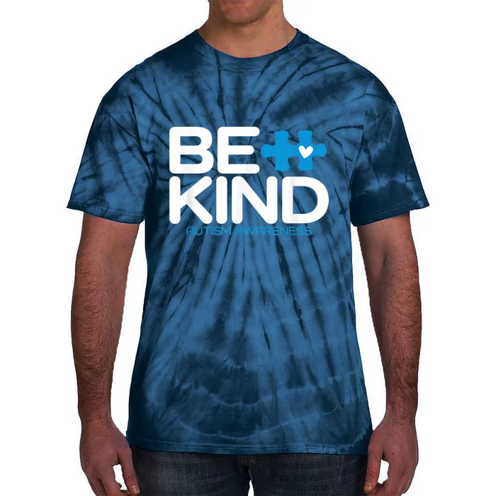 Be Kind Autism Awareness Tie-Dye T-Shirt