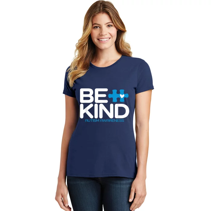 Be Kind Autism Awareness Women's T-Shirt