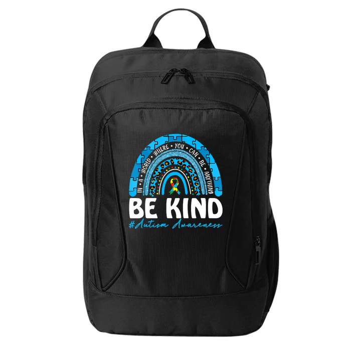 Be Kind Autism Awareness City Backpack