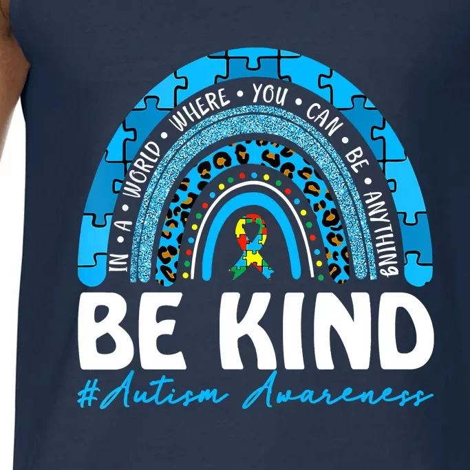 Be Kind Autism Awareness Comfort Colors® Tank Top