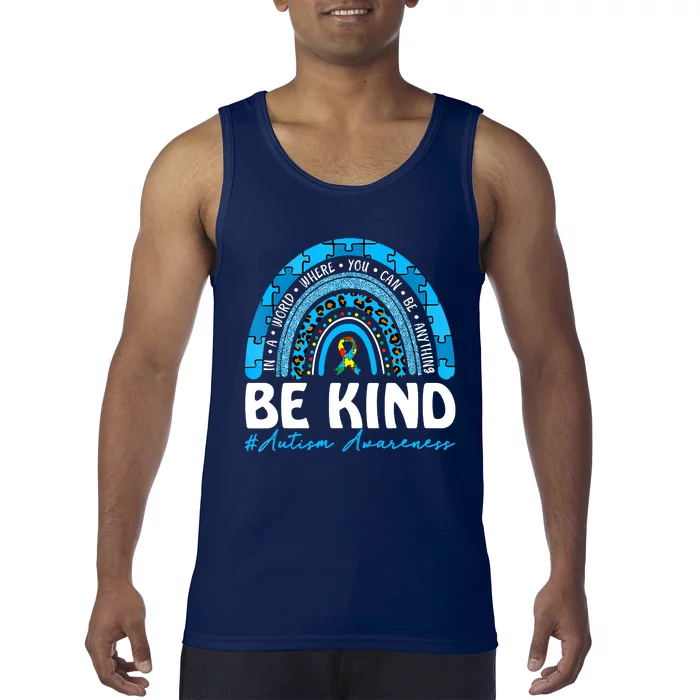 Be Kind Autism Awareness Tank Top