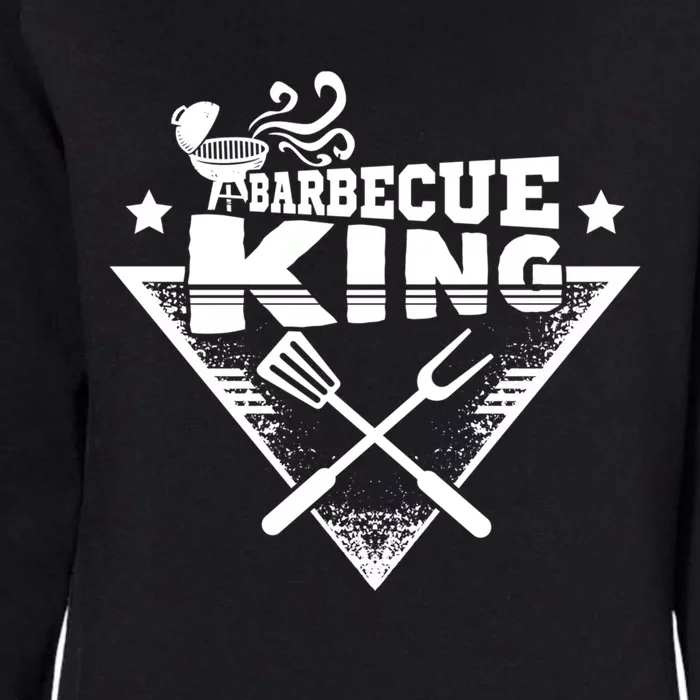 Barbecue King And Bbq Grill W Barbecue Accessories W Brisket Cute Gift Womens California Wash Sweatshirt