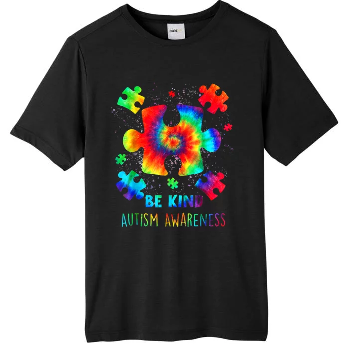 Be Kind Autism Awareness Rainbow ChromaSoft Performance T-Shirt