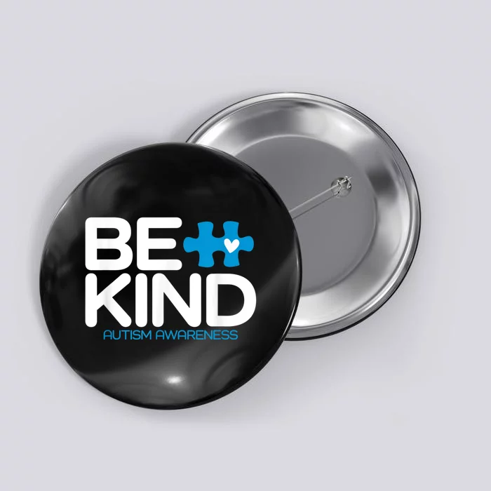 Be Kind Autism Awareness Button