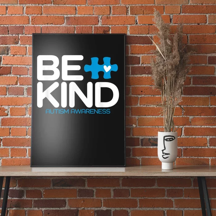 Be Kind Autism Awareness Poster