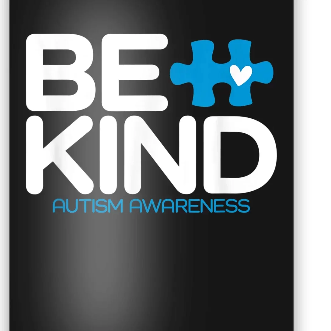 Be Kind Autism Awareness Poster