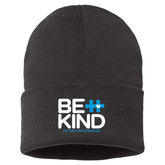 Be Kind Autism Awareness Sustainable Knit Beanie