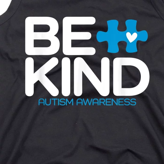 Be Kind Autism Awareness Tank Top