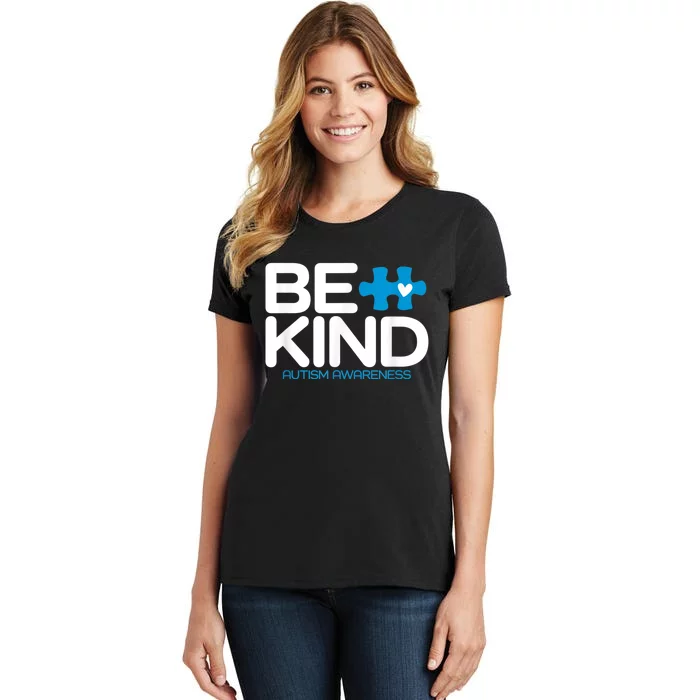 Be Kind Autism Awareness Women's T-Shirt