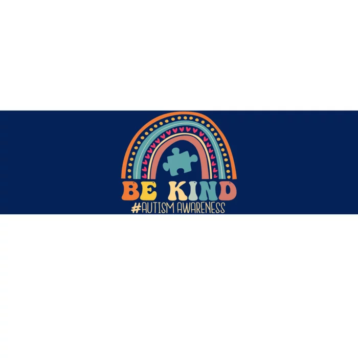 Be Kind Autism Awareness Month For Mom and For Bumper Sticker