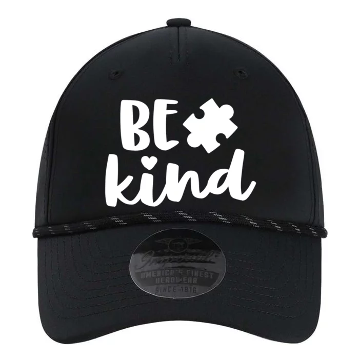 Be Kind Autism Mom Gift Awareness Puzzle Piece Kindness Gift Performance The Dyno Cap