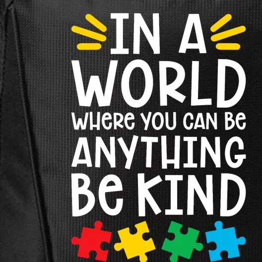 Be Kind Autism City Backpack