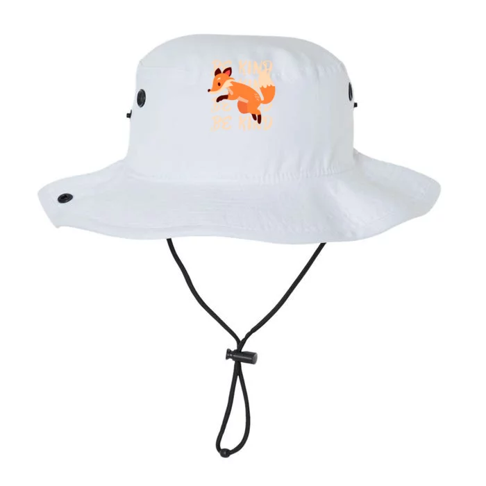 Be Kind Animal Fox Drawing Art World Kindness Day Great Gift Legacy Cool Fit Booney Bucket Hat