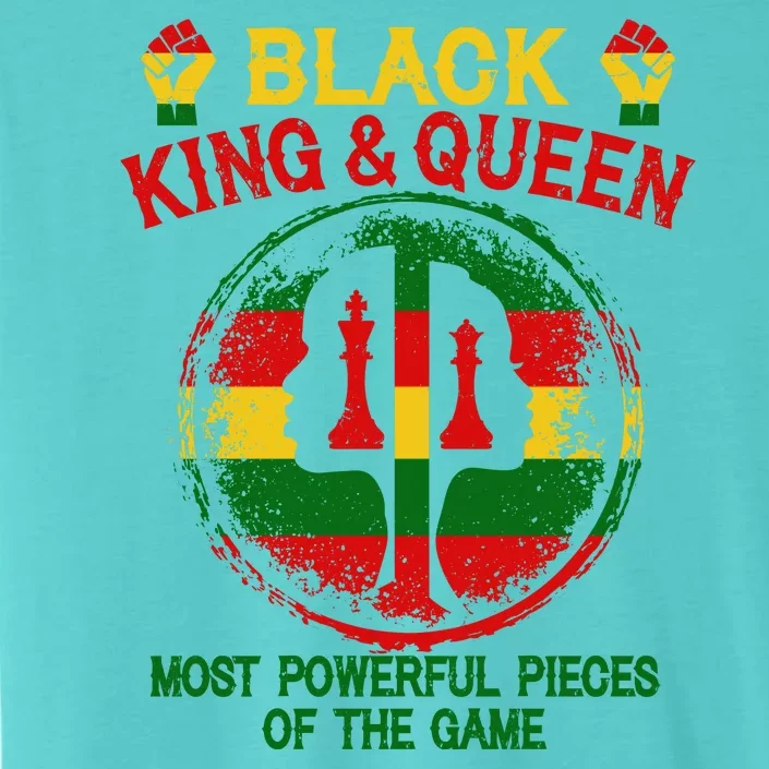 Black King And Queen Most Powerful Pieces Of The Game ChromaSoft Performance T-Shirt