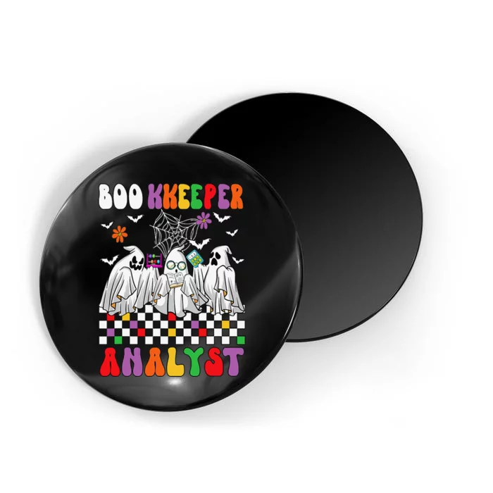 Boo Kkeeper Analyst Halloween Bookkeeper Job Matching Party Magnet