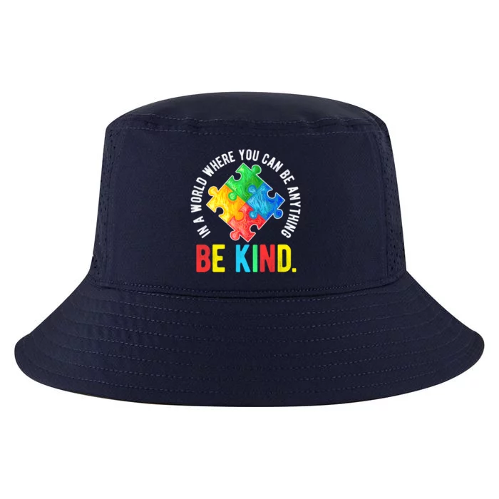 Be Kind Autism Awareness Cute Gift Cool Comfort Performance Bucket Hat