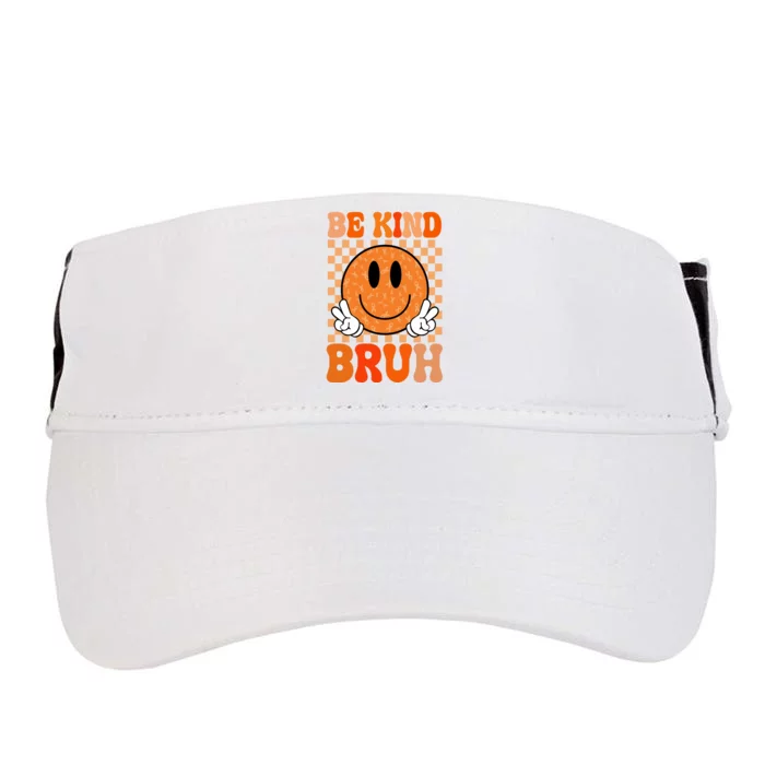 Be Kind Bruh Anti Bullying Smile Face Adult Drive Performance Visor