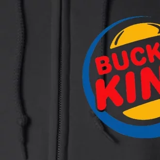 Bucket King Basketball Player Hoops Culture Full Zip Hoodie