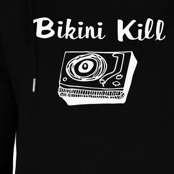 Bikini Kill Womens Funnel Neck Pullover Hood