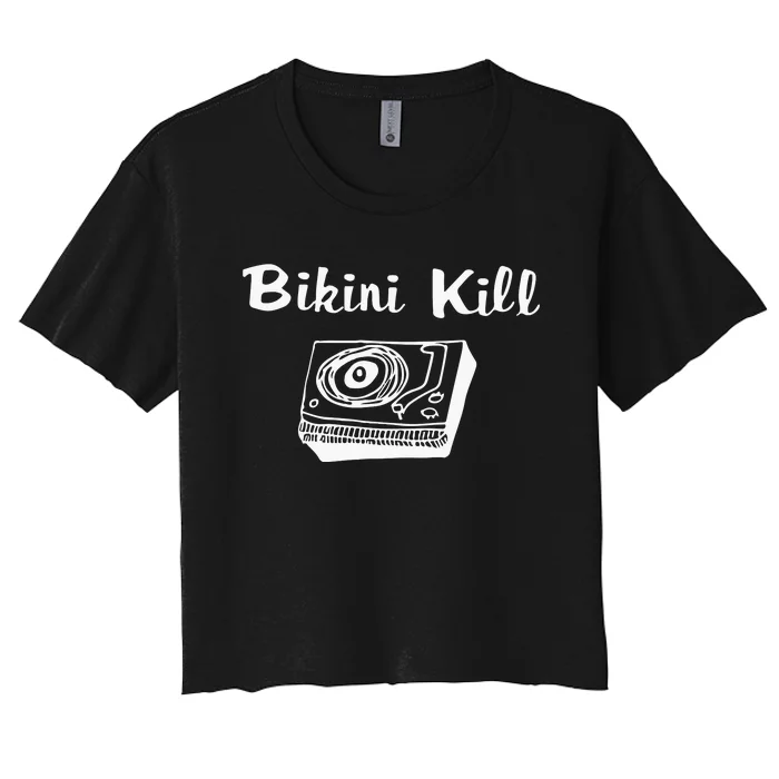 Bikini Kill Women's Crop Top Tee