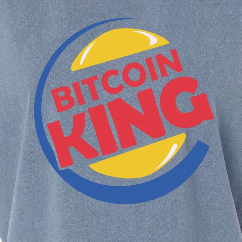 Bitcoin King Garment-Dyed Women's Muscle Tee