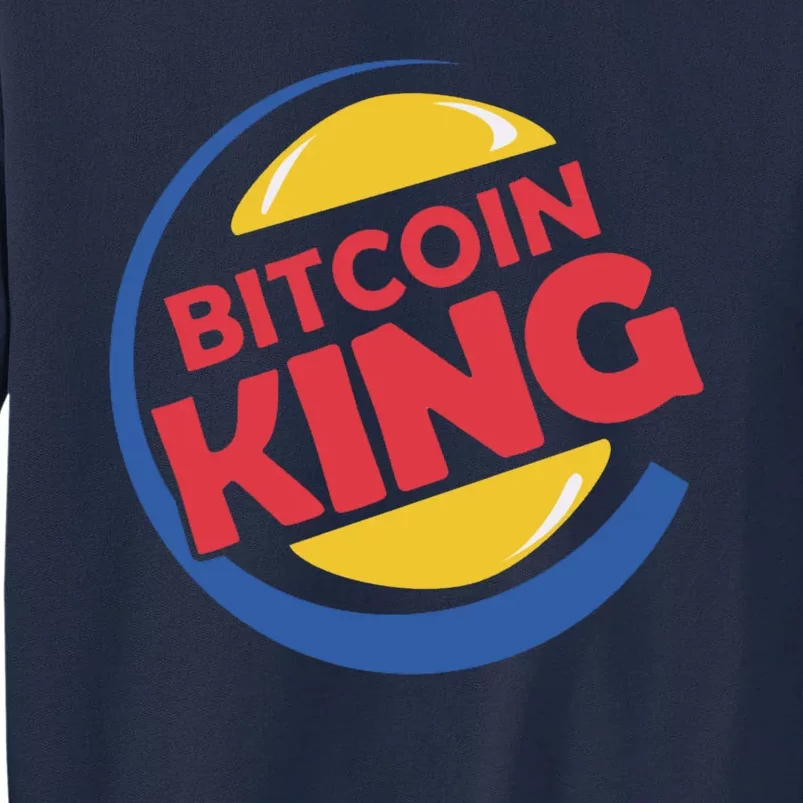 Bitcoin King Tall Sweatshirt