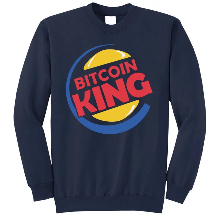 Bitcoin King Tall Sweatshirt