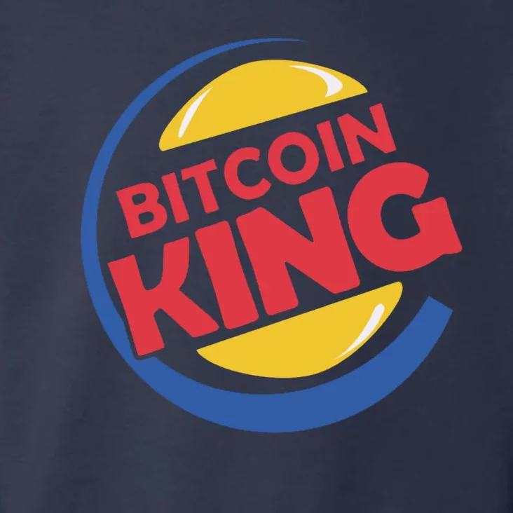 Bitcoin King Toddler Hoodie