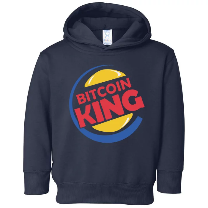 Bitcoin King Toddler Hoodie