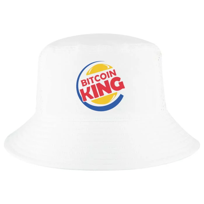 Bitcoin King Cool Comfort Performance Bucket Hat