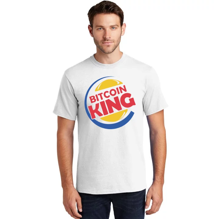 Bitcoin King Tall T-Shirt