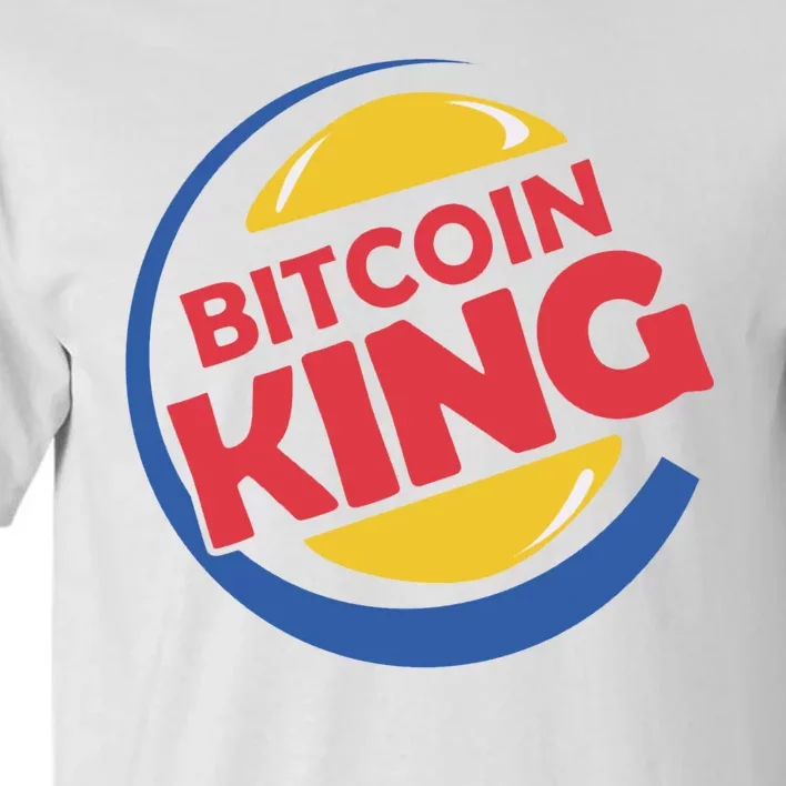 Bitcoin King Tall T-Shirt