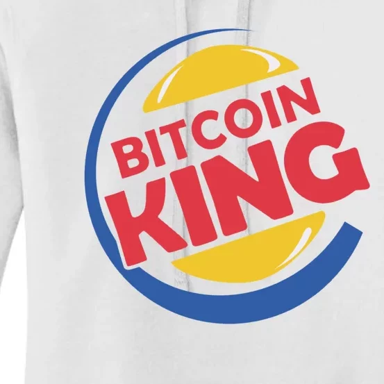 Bitcoin King Women's Pullover Hoodie