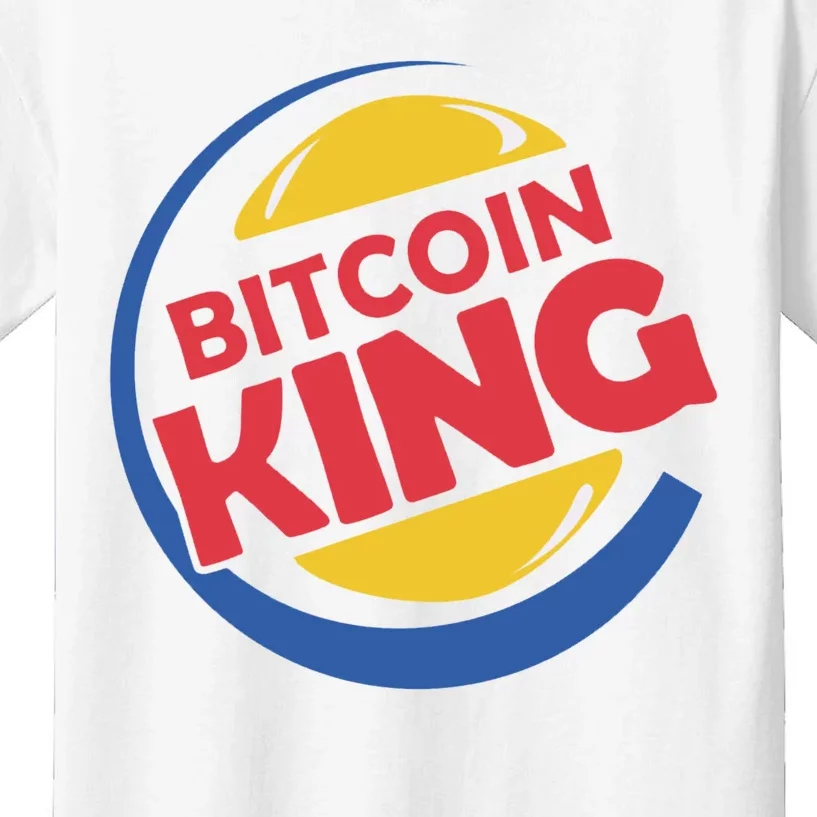 Bitcoin King Kids T-Shirt