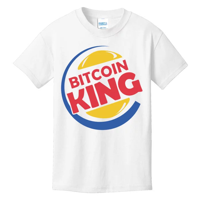 Bitcoin King Kids T-Shirt