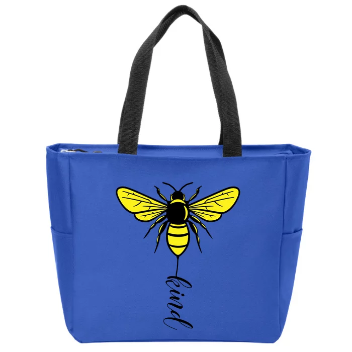 Bee Kind Zip Tote Bag