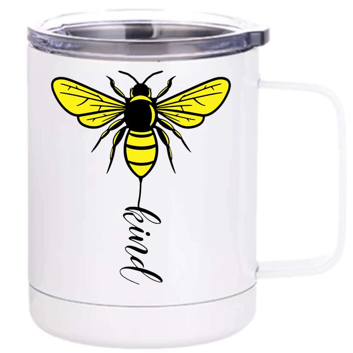 Bee Kind Front & Back 12oz Stainless Steel Tumbler Cup