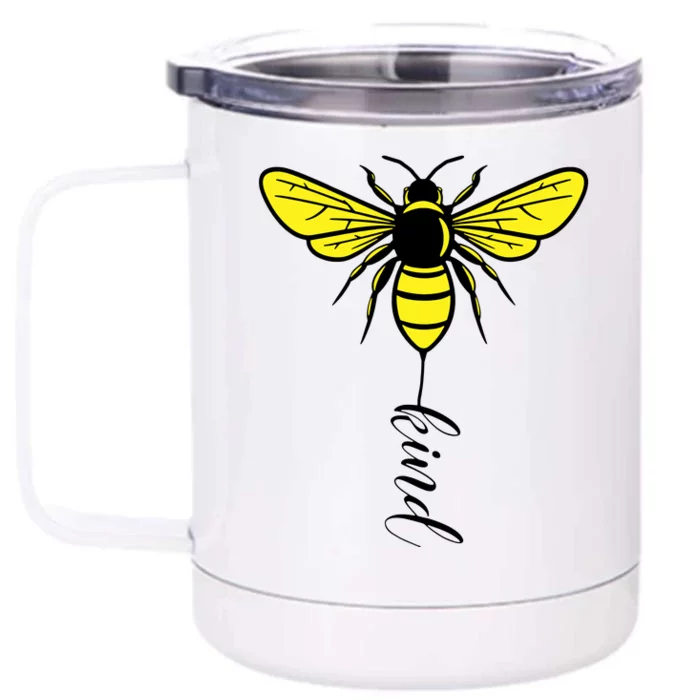 Bee Kind Front & Back 12oz Stainless Steel Tumbler Cup